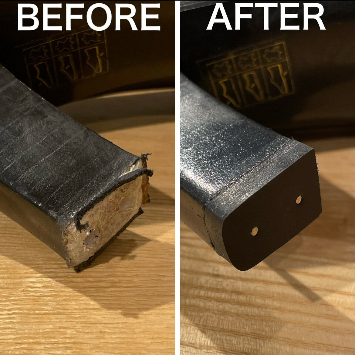 【靴修理】レディースヒール交換