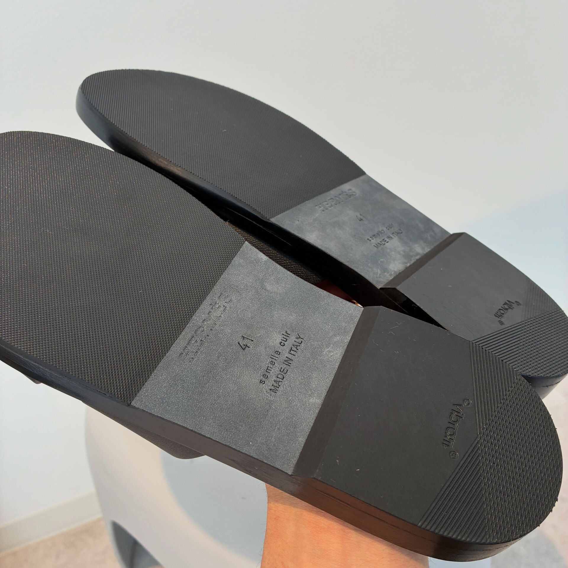 エルメス イズミール 新品　裏張り補強